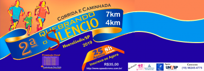 2ª Corrida e Caminhada Quebrando o Silencio