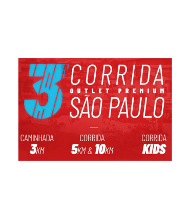 3° CORRIDA OUTLET PREMIUM SÃO PAULO